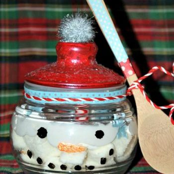 Christmas Snowman Dessert Jars