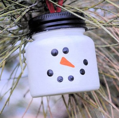 Easy Snowman Ornament