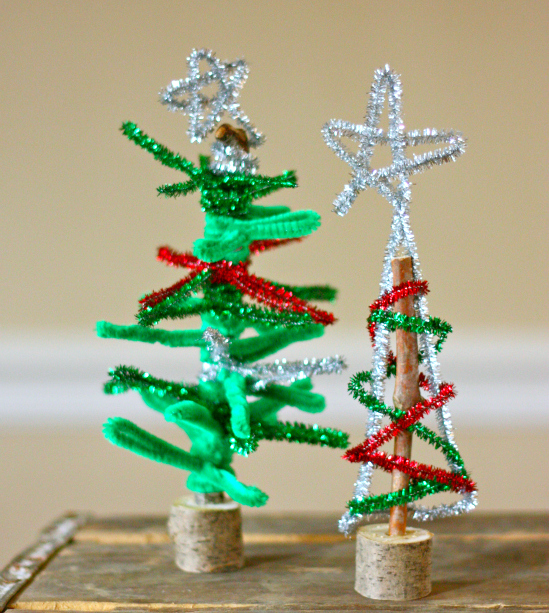 pipe cleaners christmas crafts