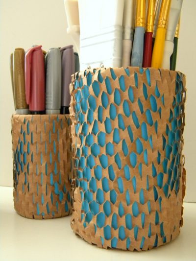Recycled Wrap Pencil Can