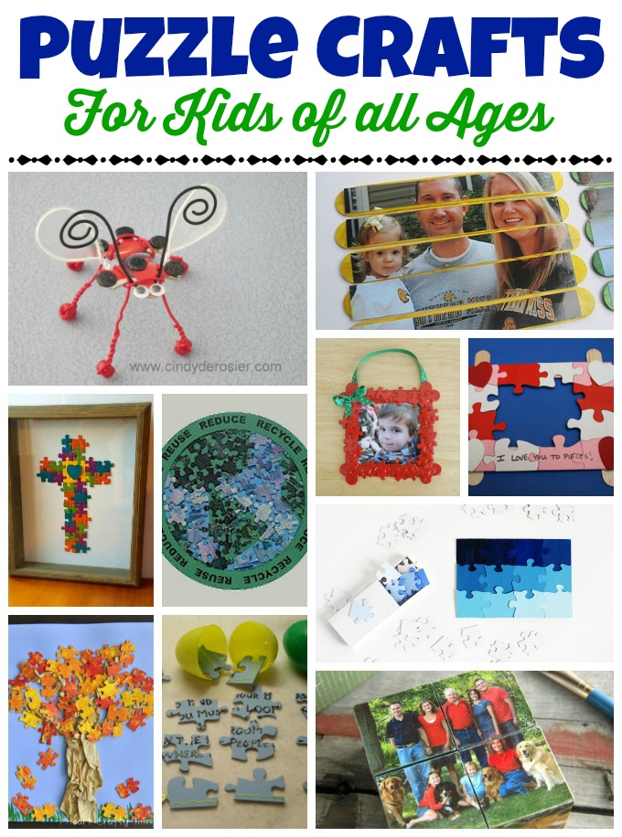 Celebrate National Puzzle Day with Puzzle Crafts for Kids Fun Family