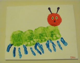 Very Hungry Caterpillar Wall Art