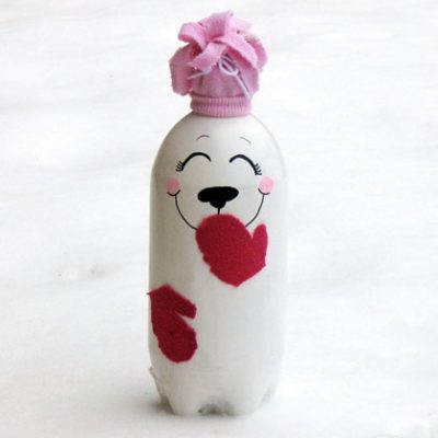 Soda Bottle Polar Bear