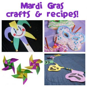 Mardi Gras Crafts and Recipes | Fun Family Crafts