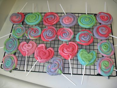 Valentine Play Dough Cookie Pops Fun Family Crafts