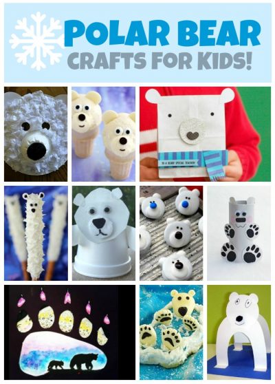 Polar Bear Crafts for Kids | Fun Family Crafts