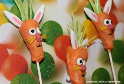 Carrot Bunny Cake Pops