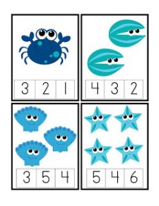 Under the Sea Printables | Fun Family Crafts