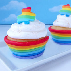 Rainbow Cupcake Cups