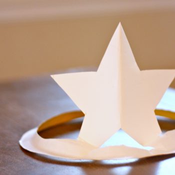 Paper Plate Star Hat