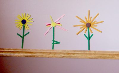 Craft Stick Flowers | Fun Family Crafts