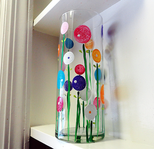 Spring Poppy Flower Vase | Fun Family Crafts