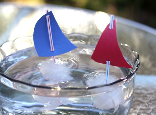 ice cube boats fun family crafts