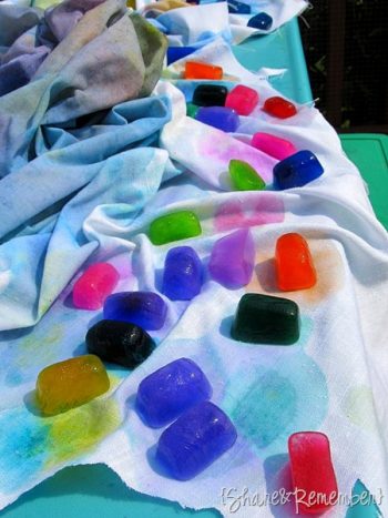 Ice Cube Rainbow Painting | Fun Family Crafts