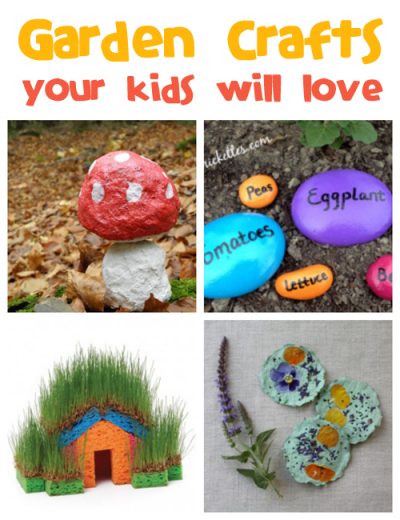 Find tons of fun garden crafts for the kids at @funfamilycrafts! 