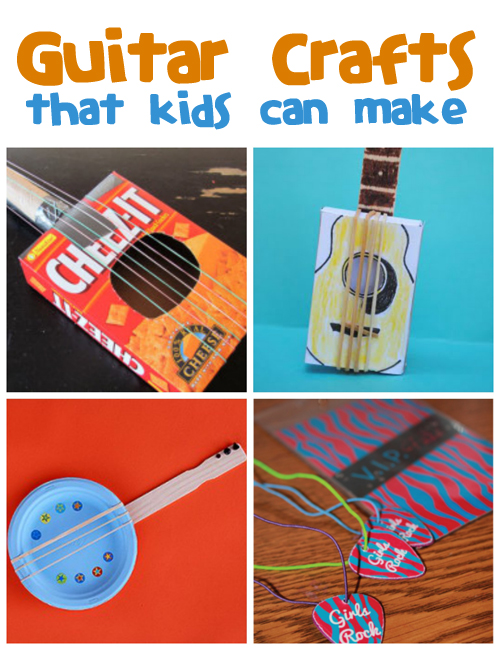 Guitar Crafts for Kids | Fun Family Crafts