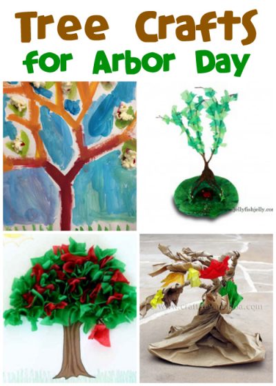 Tree Crafts for Arbor Day Fun Family Crafts