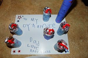 For a Dynamite Dad | Fun Family Crafts