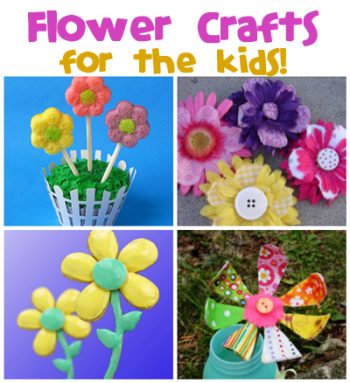 Flower Crafts and Recipes for Kids | Fun Family Crafts