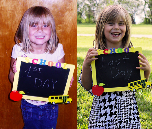 First/Last Day School Sign | Fun Family Crafts