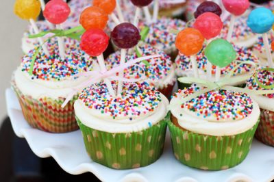Balloon Bunch Cupcakes