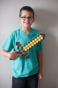 Minecraft Sword | Fun Family Crafts