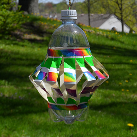 Recycled Plastic Bottle Wind Spinner