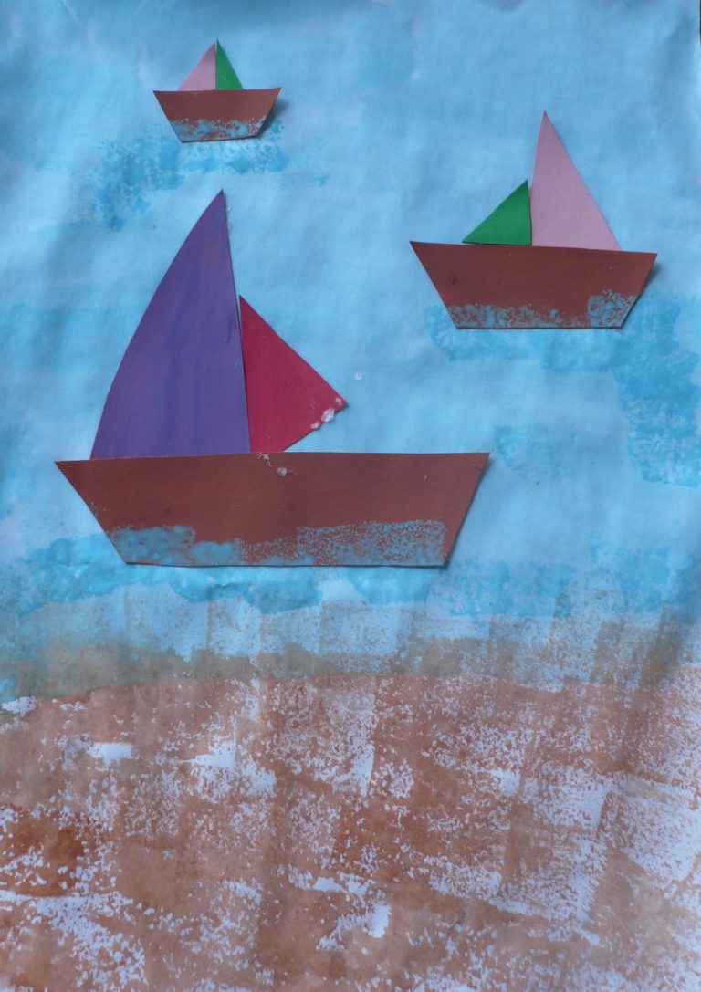 Colorful Ships | Fun Family Crafts