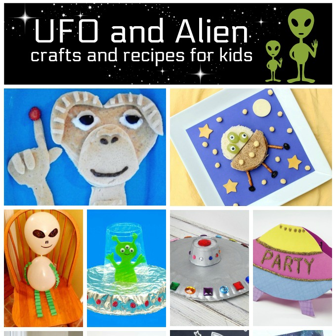 alien craft for kids