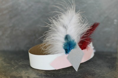 1920's Inspired Feather Headband | Fun Family Crafts