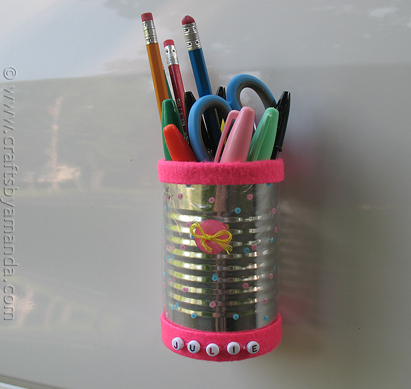 Locker Pencil Holder Fun Family Crafts