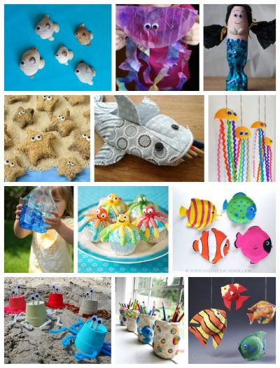 Ocean Crafts & Recipes: Over 200 ideas - Fun Family Crafts