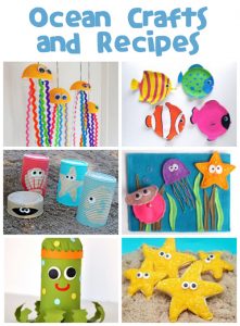 Ocean Crafts & Recipes: Over 200 ideas - Fun Family Crafts