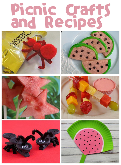 Picnic Crafts and Recipes Fun Family Crafts