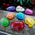 Painted Rock Garden Markers | Fun Family Crafts