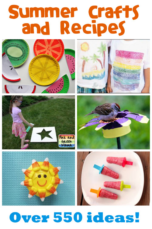 Summer Crafts & Recipes