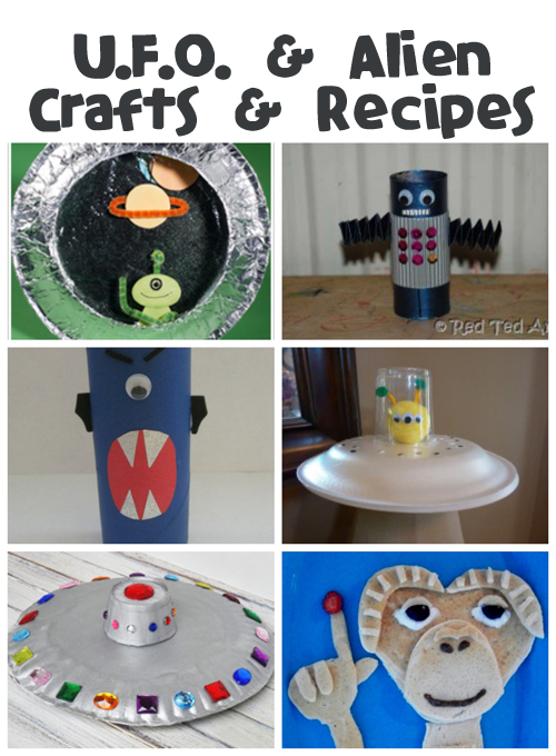 U.F.O. and Space Crafts Fun Family Crafts