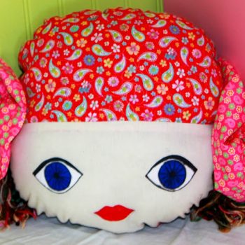 Gypsy Doll Face Pillows