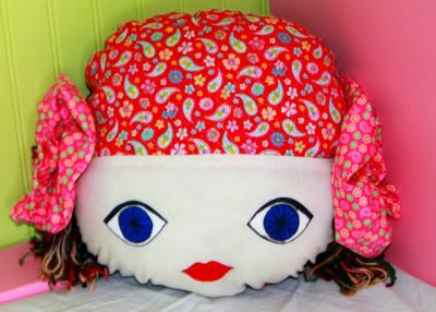 Gypsy Doll Face Pillows