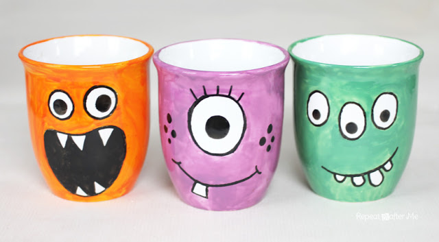 Monster Mugs | Fun Family Crafts