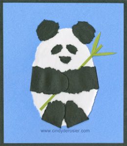 Torn Paper Panda | Fun Family Crafts