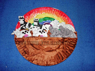 Noah's Ark Paper Plate Craft  Fun Family Crafts