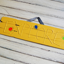 3D Explore Sign for Kids