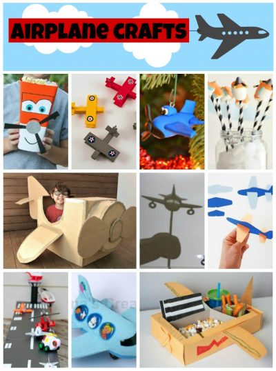 Airplane Craft Cut & Paste Activity: Soar into Creative Adventures