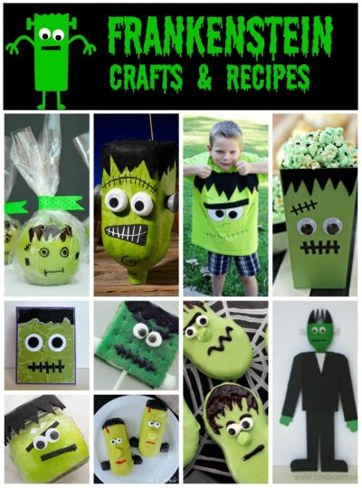 Frankenstein crafts and recipes