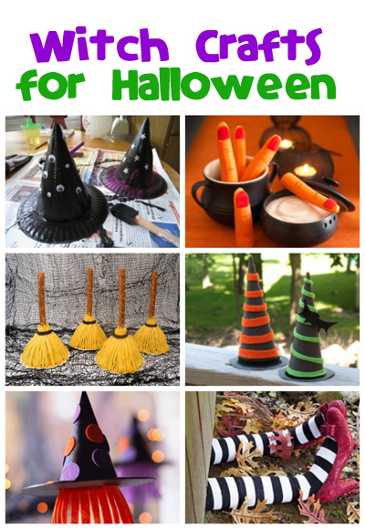 Witch Crafts for Halloween - Fun Family Crafts