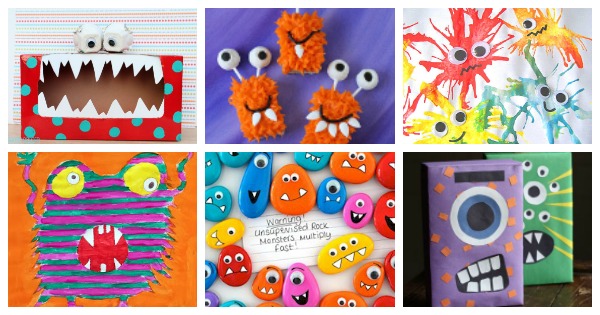 Monster Crafts & Recipes | Fun Family Crafts