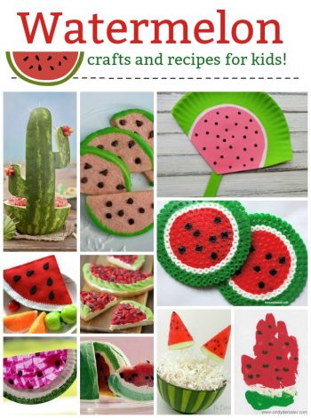 Watermelon Crafts and Recipes | Fun Family Crafts