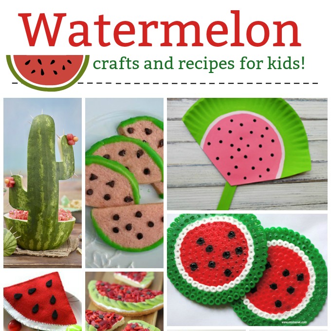 Watermelon Crafts and Recipes | Fun Family Crafts