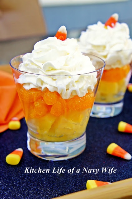 Candy Corn Fruit Cup Fun Family Crafts